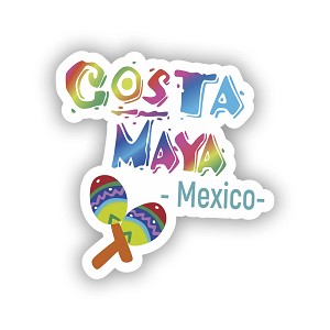 Costa Maya Mexico  Sticker (Peel N'Stick)