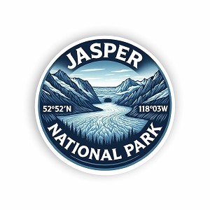 Jasper National Park  Sticker (Peel N'Stick)