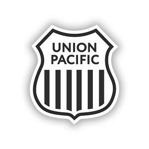 Union Pacific Railroad Railway Train  Sticker (Peel N'Stick)