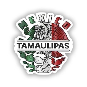 Tamaulipas Mexico  Sticker (Peel N'Stick)