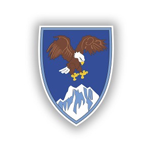 Afghanistan Combined Forces Sticker (Peel N' Stick)