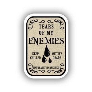 Tears of My Enemies  Sticker (Peel N' Stick)