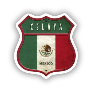 Celaya Mexico  Sticker (Peel N' Stick)