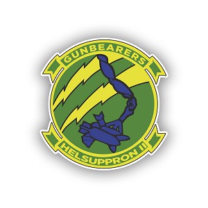 HC-11 Gunbearers Helicopter Helsuppron  Sticker (Peel N' Stick)