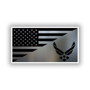 US Flag Air Force  Sticker (Peel N' Stick)