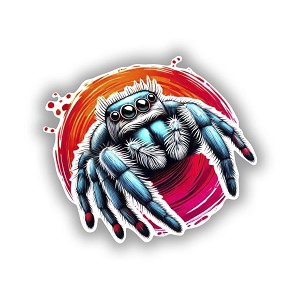 Colorful Jumping Spider  Sticker (Peel N' Stick)