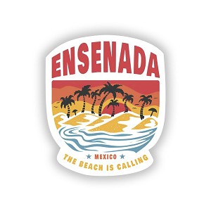 Ensenada Mexico Beach  Sticker (Peel N' Stick)