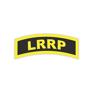 LRRP Long-Range Reconnaissance Patrol   Sticker (Peel N' Stick)