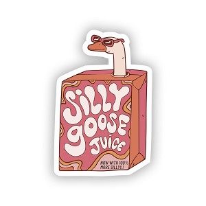 Silly Goose Juice  Sticker (Peel N' Stick)