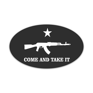 Come and Take it AK-47  Sticker (Peel N' Stick)