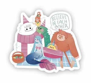 Believe in Each Other   Sticker (Peel N' Stick)