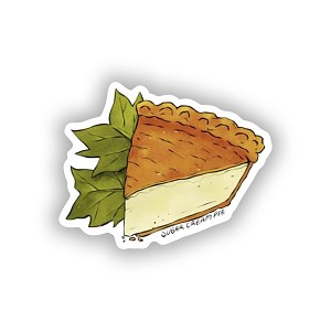 Sugar Cream Pie Indiana   Sticker (Peel N' Stick)