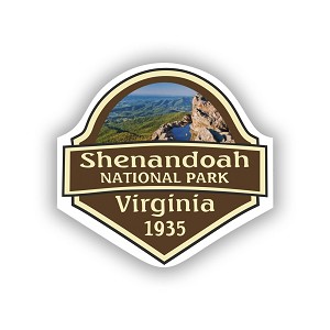 Shenandoah National Park.   Sticker (Peel N' Stick)