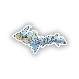 Yooper   STICKER (Peel N' Stick)