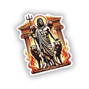 Hades   STICKER (Peel N' Stick)