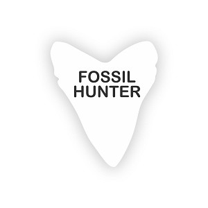 Fossil Hunter.  Sticker (Peel N' Stick)