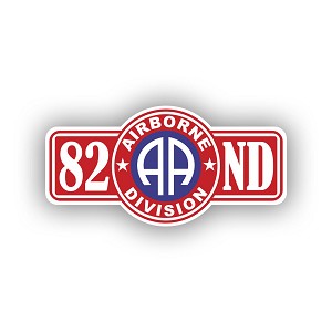 82nd Airborne.   Sticker  (Peel N' Stick)