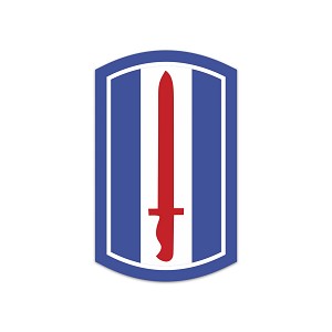 193rd Infantry Brigade United States Army.  Sticker (Peel N' Stick)