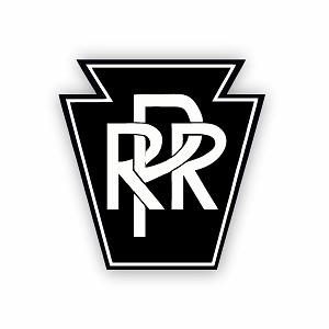 PRR Pennsylvania. Sticker  (Peel N' Stick)