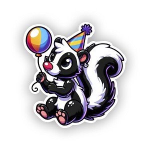 Skunk. Sticker (Peel N' Stick)