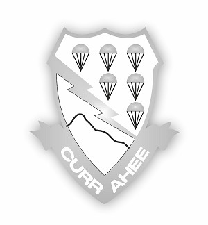US Army 506 Airborne Infantry .  Sticker (Peel N' Stick)
