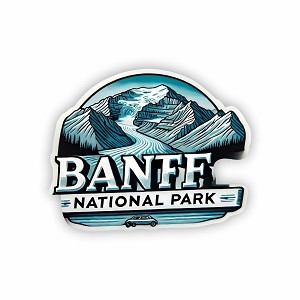 Banff National Park.  Sticker (Peel N' Stick)