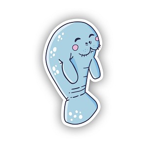 Manatee,   Sticker  (Peel N' Stick)