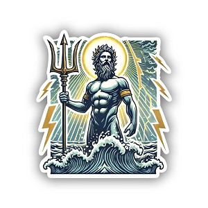 Poseidon   Sticker (Peel N' Stick)