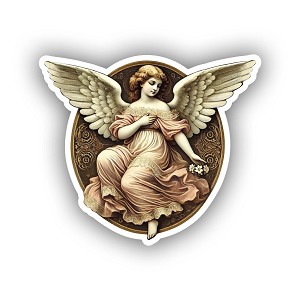 Angel Sticker (Peel N'Stick)