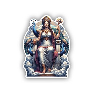 Realistic Hera Greek Goddess  Sticker (Peel N' Stick)