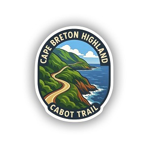 Cape Breton Highlands  Sticker (Peel N' Stick)