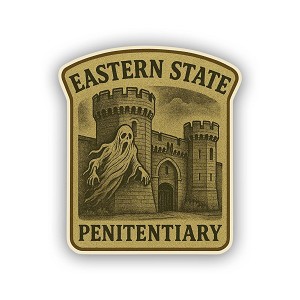 Ghosts Eastern State Penitentiary Sticker (Peel N' Stick)
