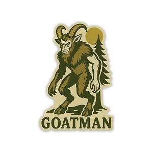 Goatman  Sticker (Peel N' Stick)