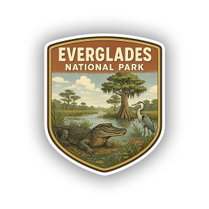 Everglades National Park  Sticker (Peel N' Stick)
