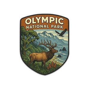 Olympic National Park  Sticker (Peel N' Stick)