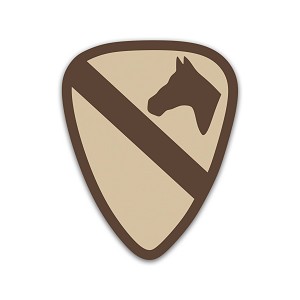 1st Cavalry Division Sticker (Peel N' Stick) (COPY)