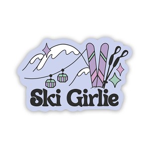 Ski Girlie Sticker (Peel N' Stick)