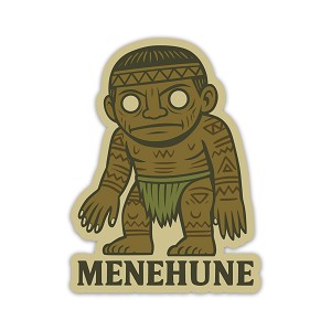 Menehune  Sticker (Peel N' Stick)