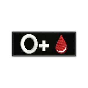 Blood Type O Sticker (Peel N' Stick)