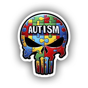 Autism  Sticker (Peel N' Stick)