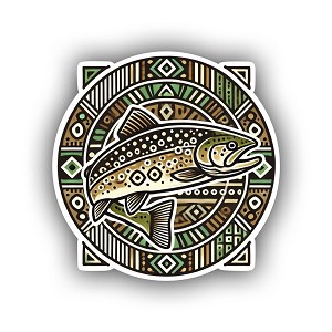 Steelhead Trout Sticker (Peel N' Stick)
