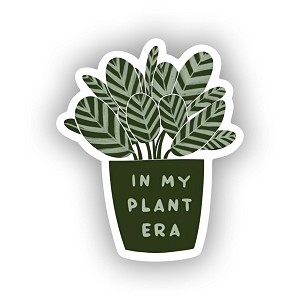 In My Plant Era  Sticker (Peel N' Stick)