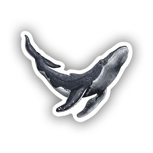 Humpback Whale  Sticker (Peel N' Stick)