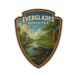Everglades National Park  Sticker (Peel N'  Stick)