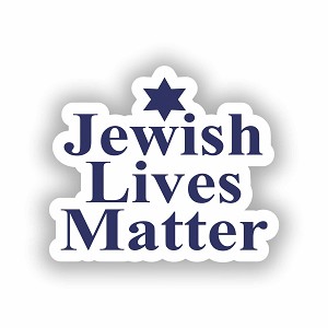 Jewish Lives Matter Sticker (Peel N'  Stick)