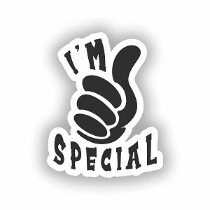 I'm Special Sticker (Peel N'  Stick)