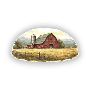 Rustic Barn Presicion Cut Decal