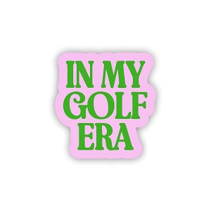 In My Golf Era Text  Sticker (Peel N' Stick)