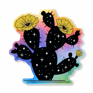 All Seeing Cactus  Sticker (Peel N' Stick)