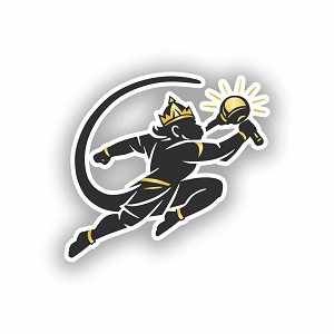 Hanuman Warrior Precision Cut Decal